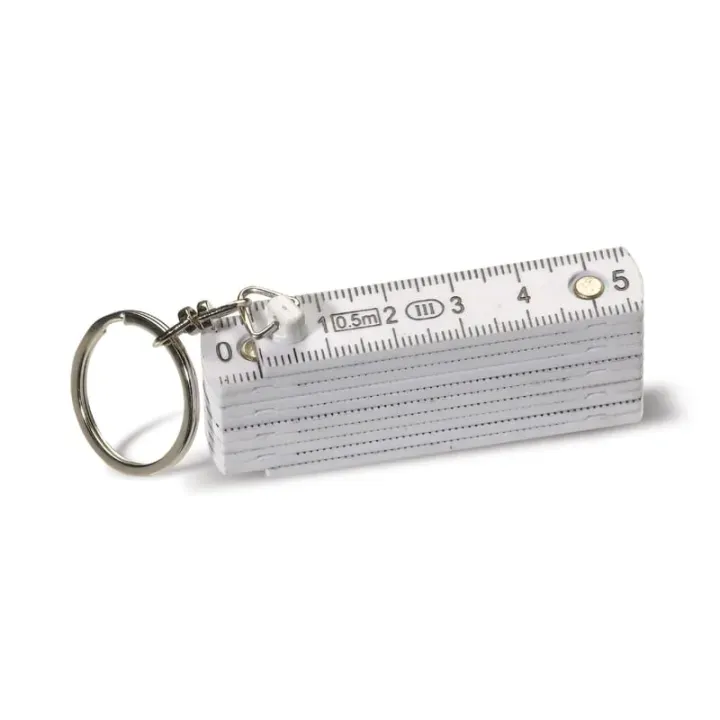 Mini foldable ruler with keyring 0.5m - LT91200 (N0001)